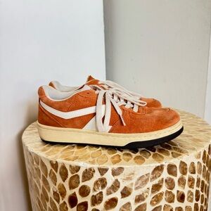 Rag and Bone Retro Court Sequoia Suede Sneakers size 37.5